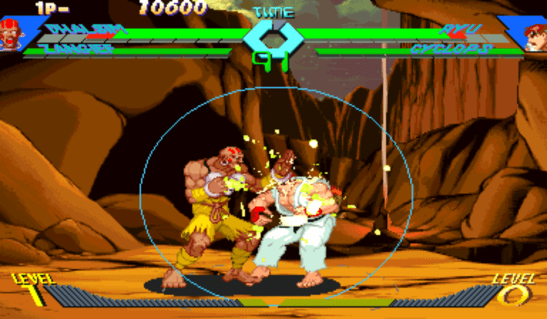 x street fighter game