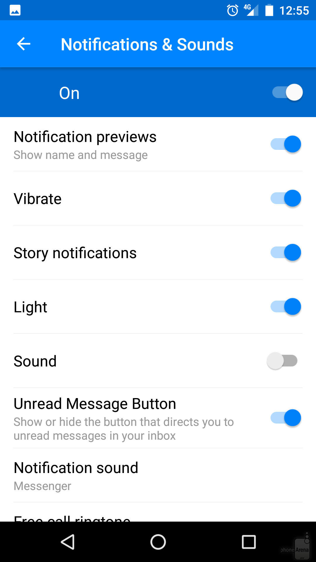 Install messenger for android